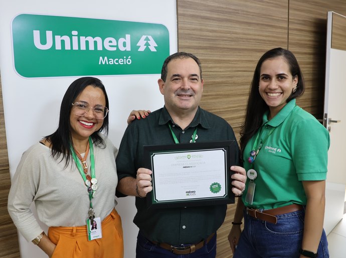 Unimed Maceió é destaque em um dos maiores prêmios de reputação do Brasil
