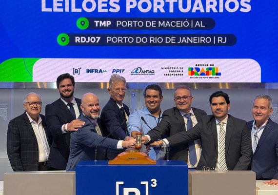 Porto de Maceió tem Terminal de Passageiros arrematado em leilão realizado em São Paulo