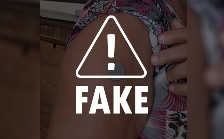 É falso que vacinas provoquem “efeito imã” na pele