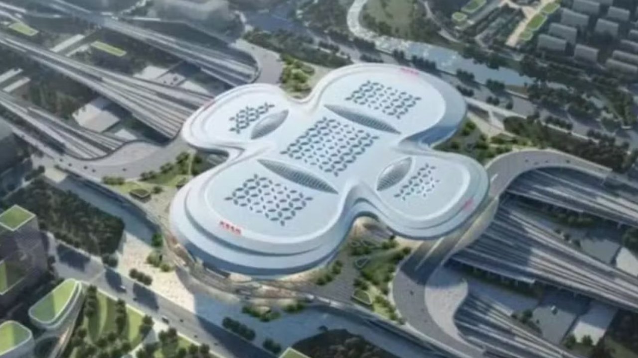 Formato de projeto de estação ferroviária chinesa atrai críticas online