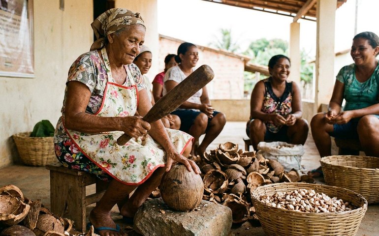 Lei reconhece ofício das quebradeiras de coco babaçu como manifestação cultural