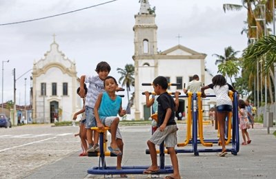 Governo antecipa obras de esgotamento sanitário no Largo da Matriz, em Marechal