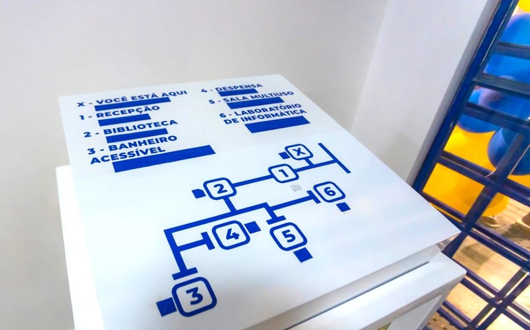 Mapas táteis tornam Arapiraca uma cidade mais inclusiva