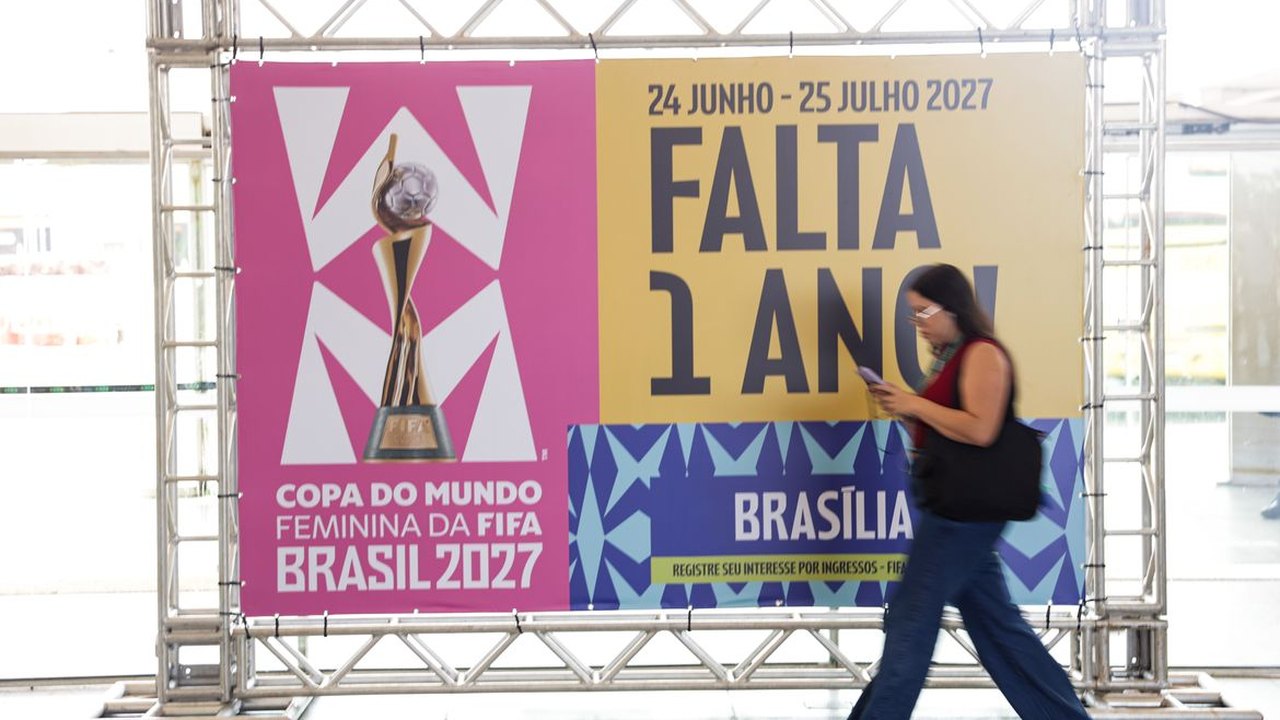 Brasília inicia contagem regressiva de 1 ano da Copa do Mundo Feminina