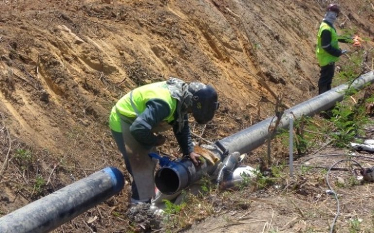 Arsal vistoria obras da duplicação do gasoduto Pilar- Marechal