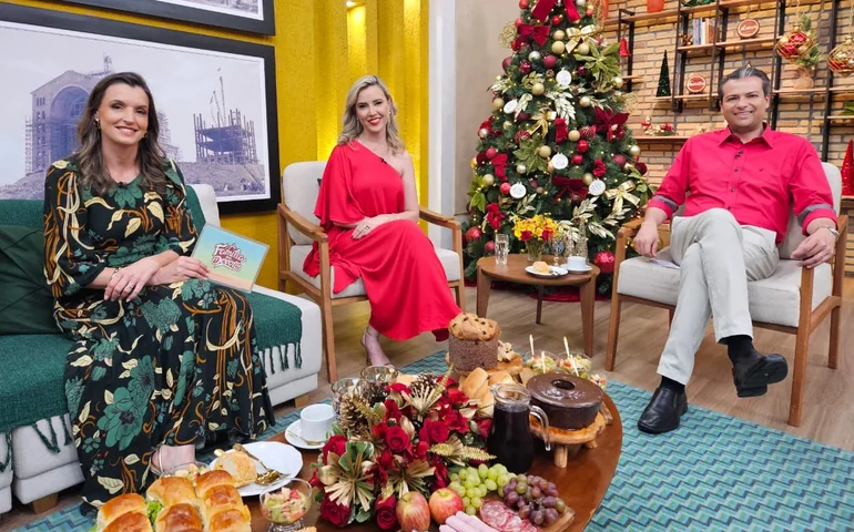 Espírito natalino marca edições especiais do Família dos Devotos n TV Aparecida