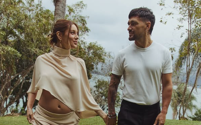 Quem é Camila Bastiani, mulher de Arrascaeta, que está grávida do primeiro filho do jogador do Flamengo