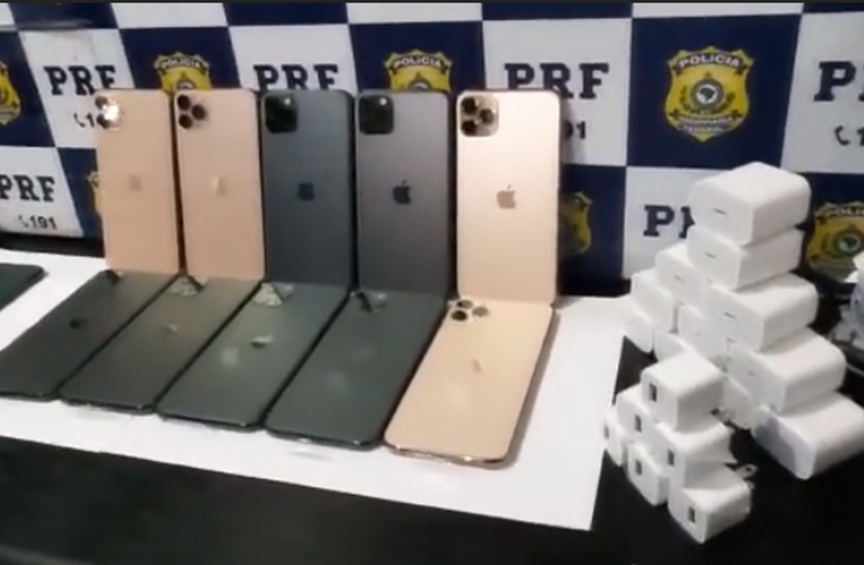 celulares apreendidos