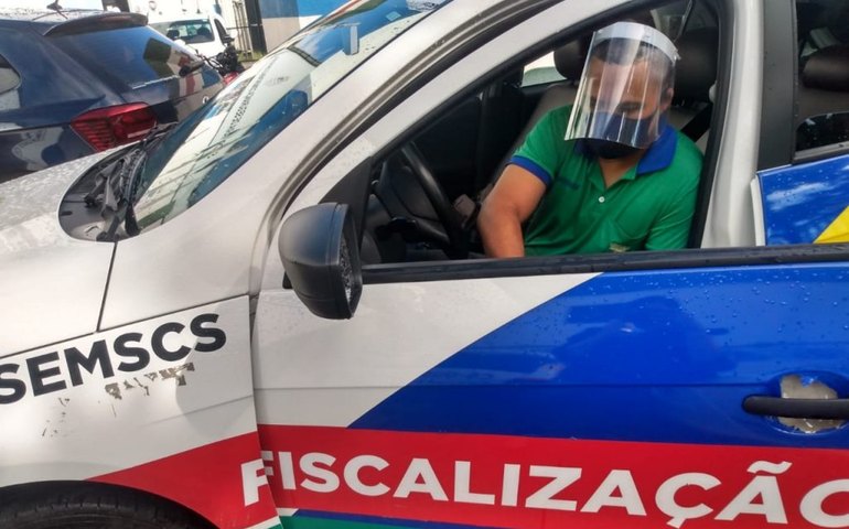 Combate à Covid-19: prédios da Semscs passam por desinfecção
