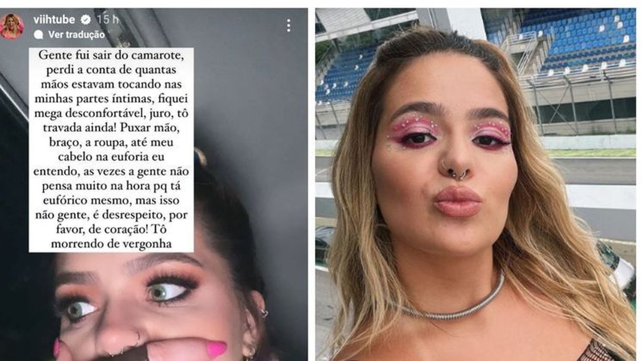 Viih Tube relata assédio na Sapucaí: “Estou morrendo de vergonha”