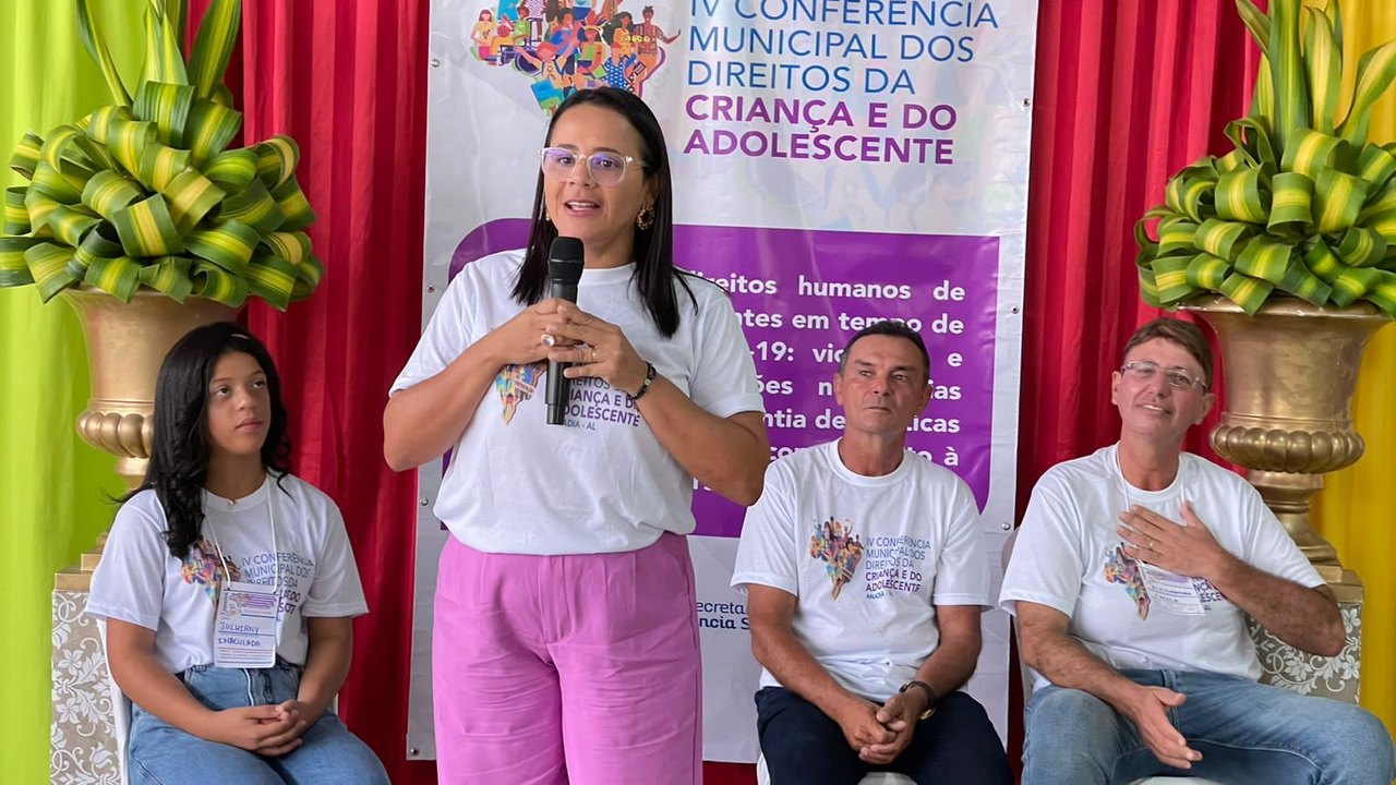 Assistência Social de Anadia promove IV Conferência Municipal dos Direitos da Criança e do Adolescente