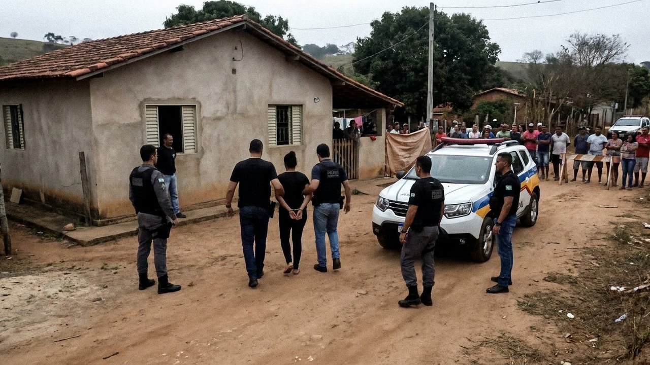 Mulher de dupla conhecida como 'Bonnie e Clyde' é presa em Minas Gerais