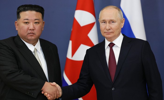 Coreia do Norte lutará pela Rússia em caso de invasão dos agressores ocidentais, diz Kim Jong-un Coreia do Norte lutará pela Rússia em caso de invasão dos agressores ocidentais, diz Kim Jong-un