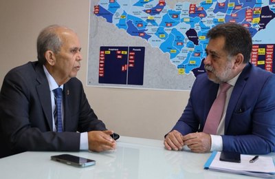 Chefia do MPAL recebe corregedor do Tribunal de Justiça e reforça compromisso de otimizar distribuição de promotores nas comarcas