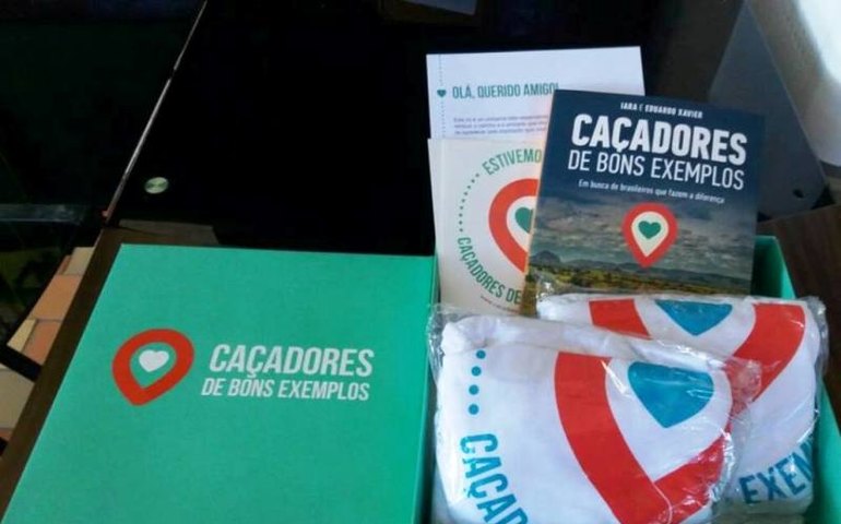 NEAFA recebe kit dos Caçadores de Bons Exemplos por desempenhar boas ações em Alagoas