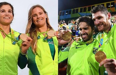 Brasil conquista dois ouros no mesmo dia olímpico pela 1ª vez na história