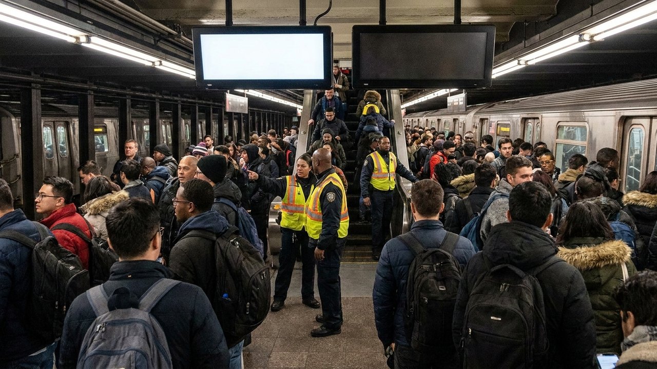 Passageiros enfrentam transtornos na Linha 1 do metrô