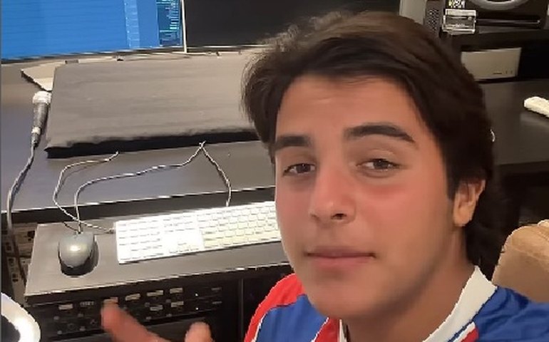 Filho de Ivete Sangalo cria beat musical em menos de 10 minutos e ganha elogio de artistas