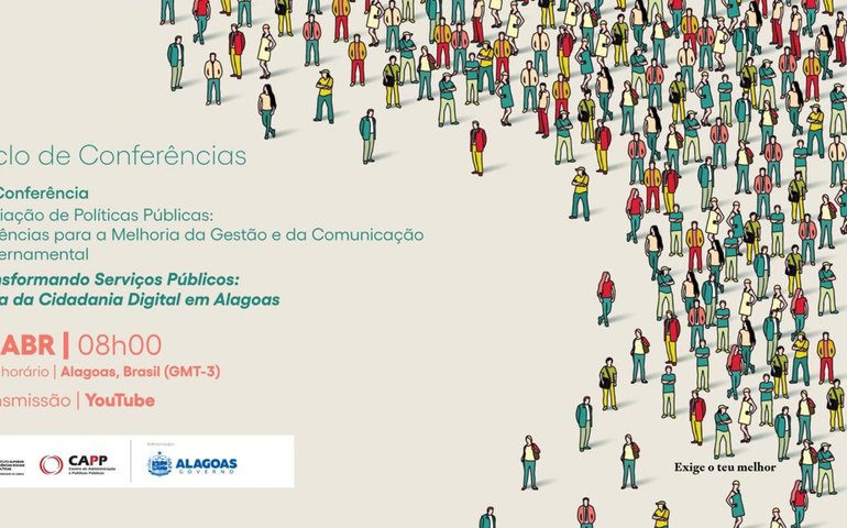 Cidadania digital em Alagoas é destaque em conferência internacional nesta segunda-feira (13)