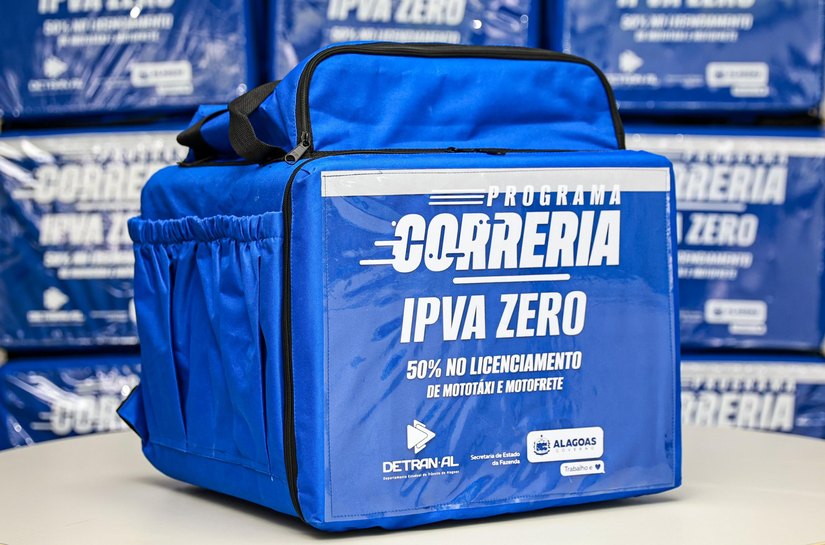 Detran entrega 250 bags para motociclistas profissionais na próxima terça-feira (29)