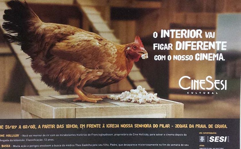 Jequiá da Praia receberá edição do Cine Sesi Cultural no final do mês