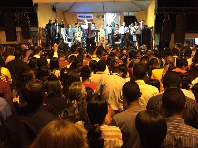 Cruzada evangelística na Paraíba