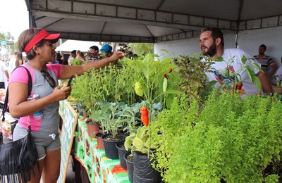 Semarh encerra 2017 com Feira Orgânica na Orla de Ponta Verde