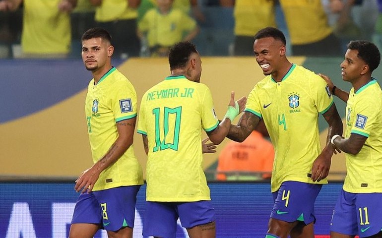 Brasil joga mal, sofre gol no fim e fica no empate em 1 a 1 com a Venezuela