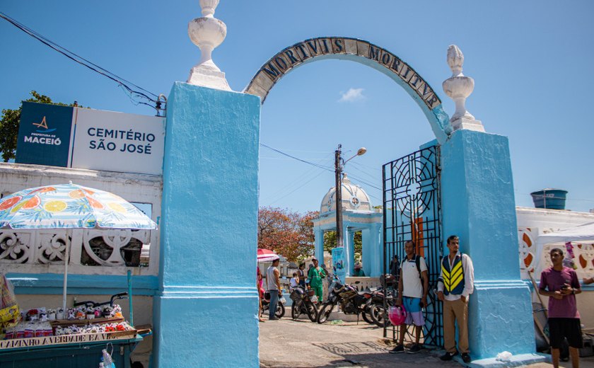 Cemitérios de Maceió receberam 70 mil pessoas no dia 2