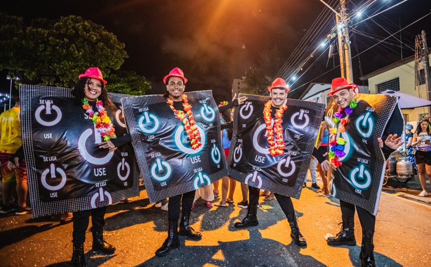 Saúde leva prevenção aos maceioenses no segundo final de semana de prévias carnavalescas