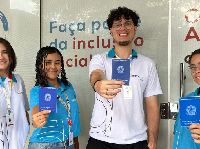 Vagas: Demà Jovem oferece mais de 400 oportunidades para aprendizes em diversos estados