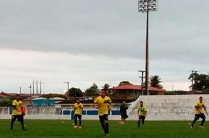 Elenco alvinegro continuaram treinando em Palmeira dos Índios