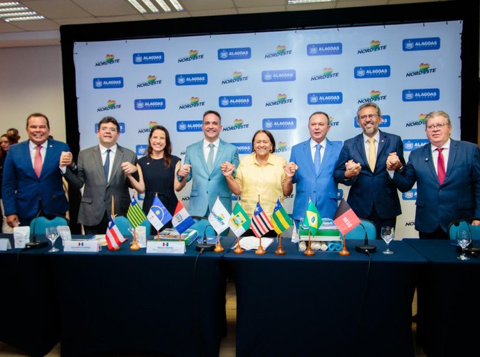 Na primeira assembleia presidida por Paulo Dantas, Consórcio Nordeste aprova moção de apoio a Jorge Messias para o STF