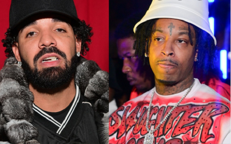 Drake e 21 Savage promovem álbum em parceria