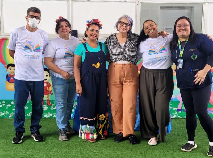 HUPAA-Ufal recebe projeto musical e de contato de histórias para pacientes da Pediatria