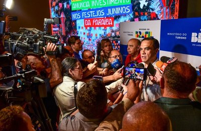 Ministério do Turismo destina mais de R$ 45 milhões para festejos juninos em 72 cidades da Paraíba