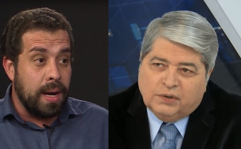 Boulos e Datena fazem dobradinha em debate e criticam agressores de mulheres