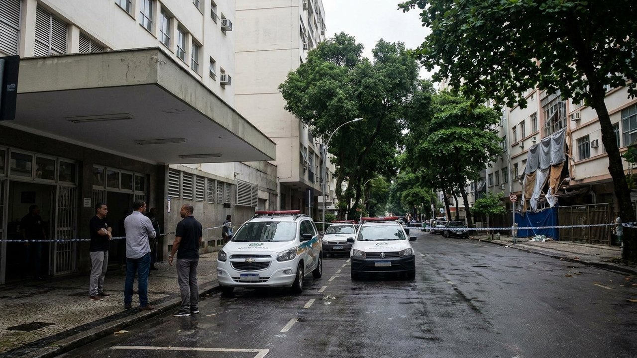 Explosão em Copacabana: vítima segue internada no Hospital Miguel Couto