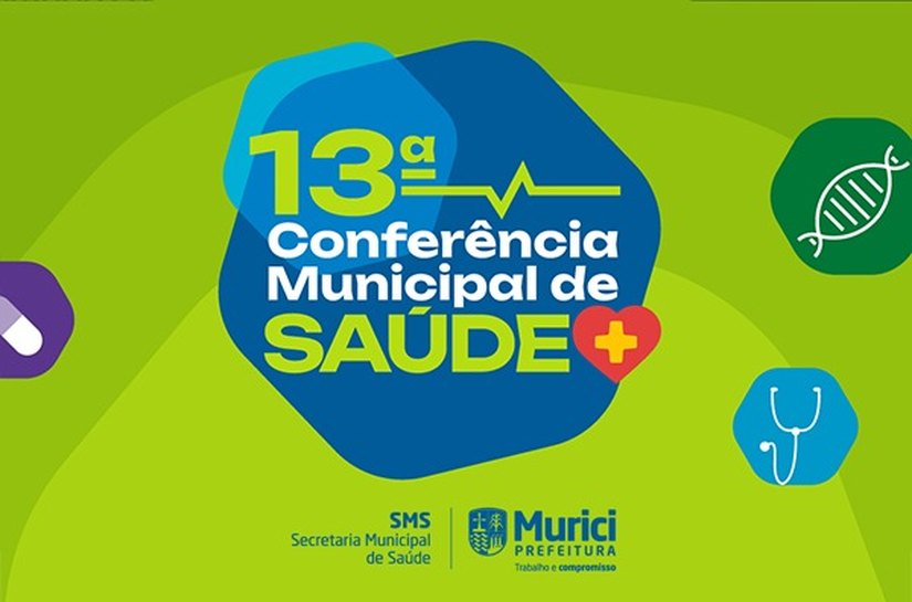 Murici realiza sua 13ª Conferência Municipal de Saúde com foco em democracia e soberania