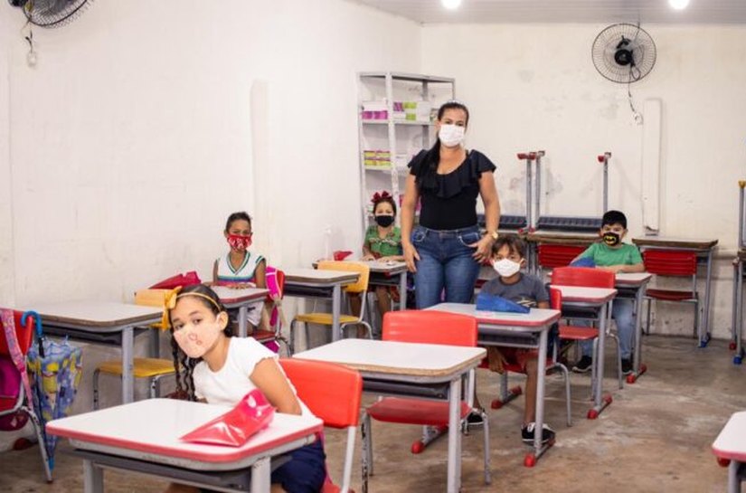 Prefeitura de Olivença retoma as aulas presenciais nas escolas municipais