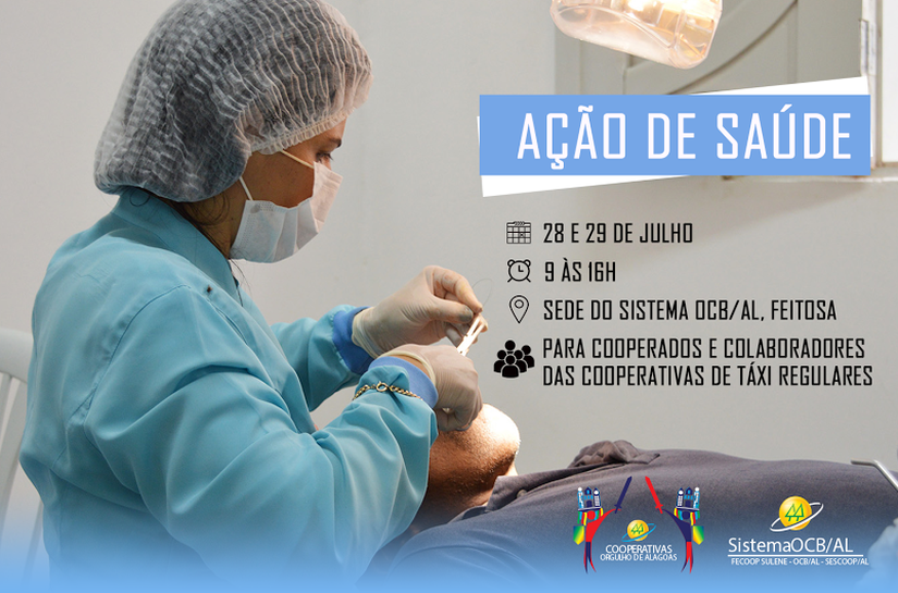 Sistema OCB/AL oferta consultas de saúde gratuitas