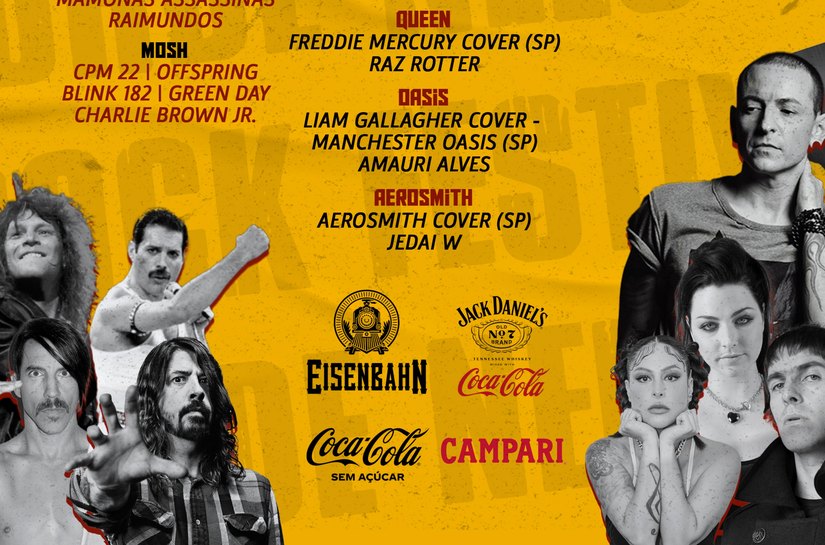 Agenda cultural: Festival de rock com mais de 25 tributos chega à sua 3ª edição em Maceió