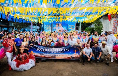 Prefeito Luciano Barbosa comemora envolvimento das comunidades no maior São João Comunitário do Brasil