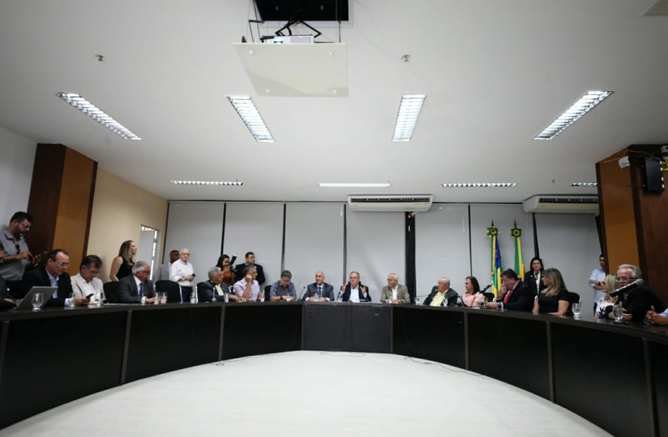 REUNIÃO GOV MINISTRO / Foto: Marco Vieira/ASN