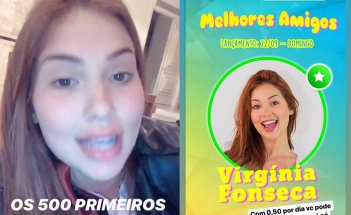 Virginia Fonseca vai cobrar R$ 14,50 por mês dos 500 primeiros seguidores a se inscrever