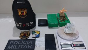 Homem é preso com dois tabletes de maconha na Zona Norte de Aracaju / Foto: Foto: Redes Sociais/ Reprodução