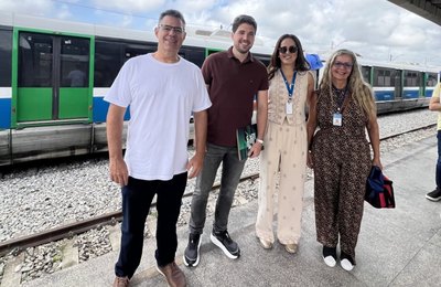 Semtur realiza visita técnica em parceria com a CBTU para explorar potencial turístico das rotas de trem em Maceió