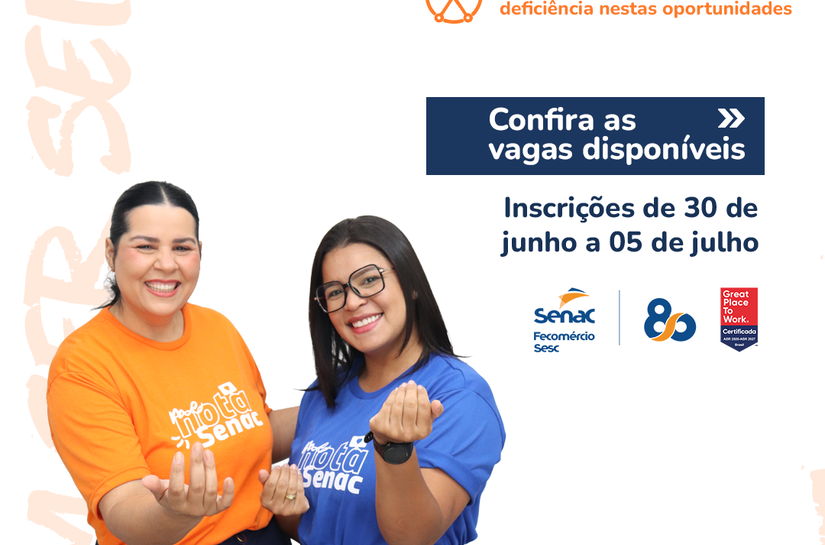 Senac Alagoas abre seleção para instrutores em diversas regiões do estado