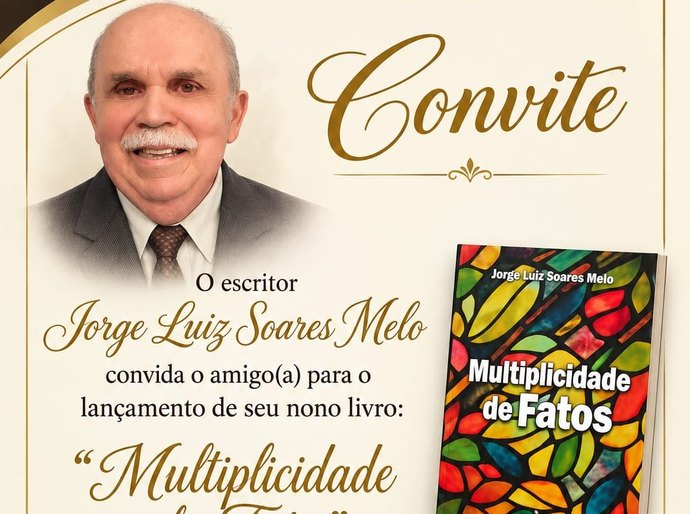 Dr. Jorge Soares lança o livro “Multiplicidade de Fatos” e celebra sua trajetória literária em Maceió