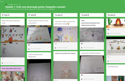 Gincana junina promove aprendizagem no ambiente educativo e online